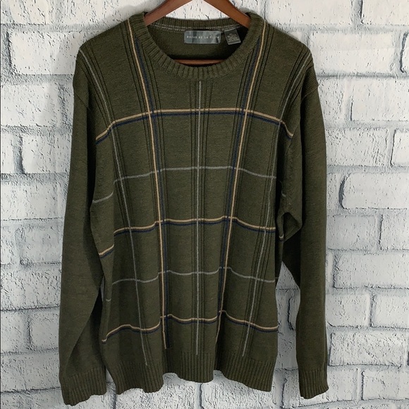 Oscar De La Renta men’s crew neck sweater. Size XL - Picture 8 of 8